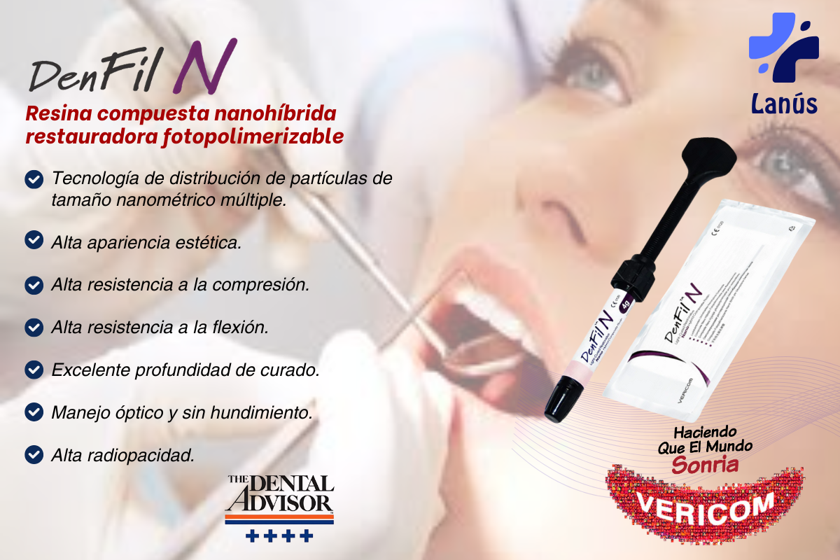 Resina compuesta nanohibrida