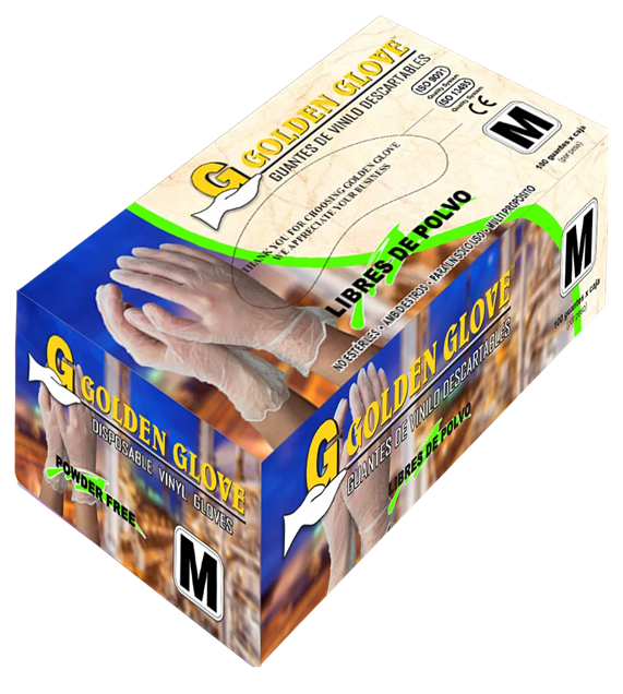 cajita golden glove vinilo
